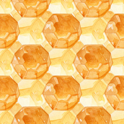 Bee Daisy Honey Pattern 17 Quilting Cotton Fabric