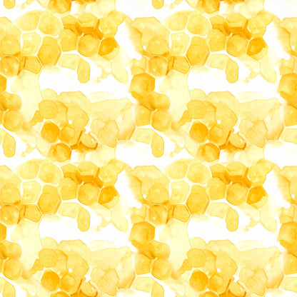 Bee Daisy Honey Pattern 20 Quilting Cotton Fabric