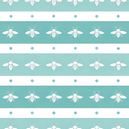 Bees and Beehives Pattern 10 Quilting Cotton Fabric