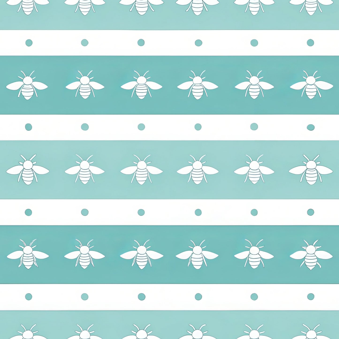 Bees and Beehives Pattern 10 Quilting Cotton Fabric