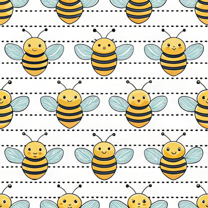 Bees and Beehives Pattern 13 Quilting Cotton Fabric