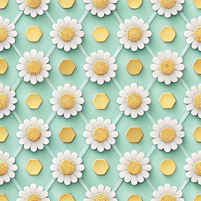 Bees and Beehives Pattern 14 Quilting Cotton Fabric