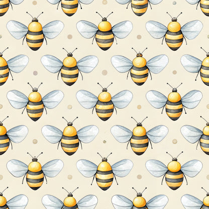 Bees and Beehives Pattern 16 Quilting Cotton Fabric