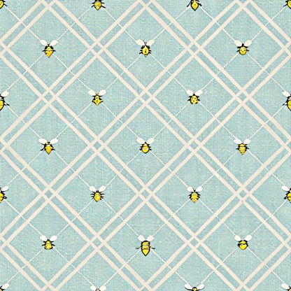 Bees and Beehives Pattern 4 Quilting Cotton Fabric