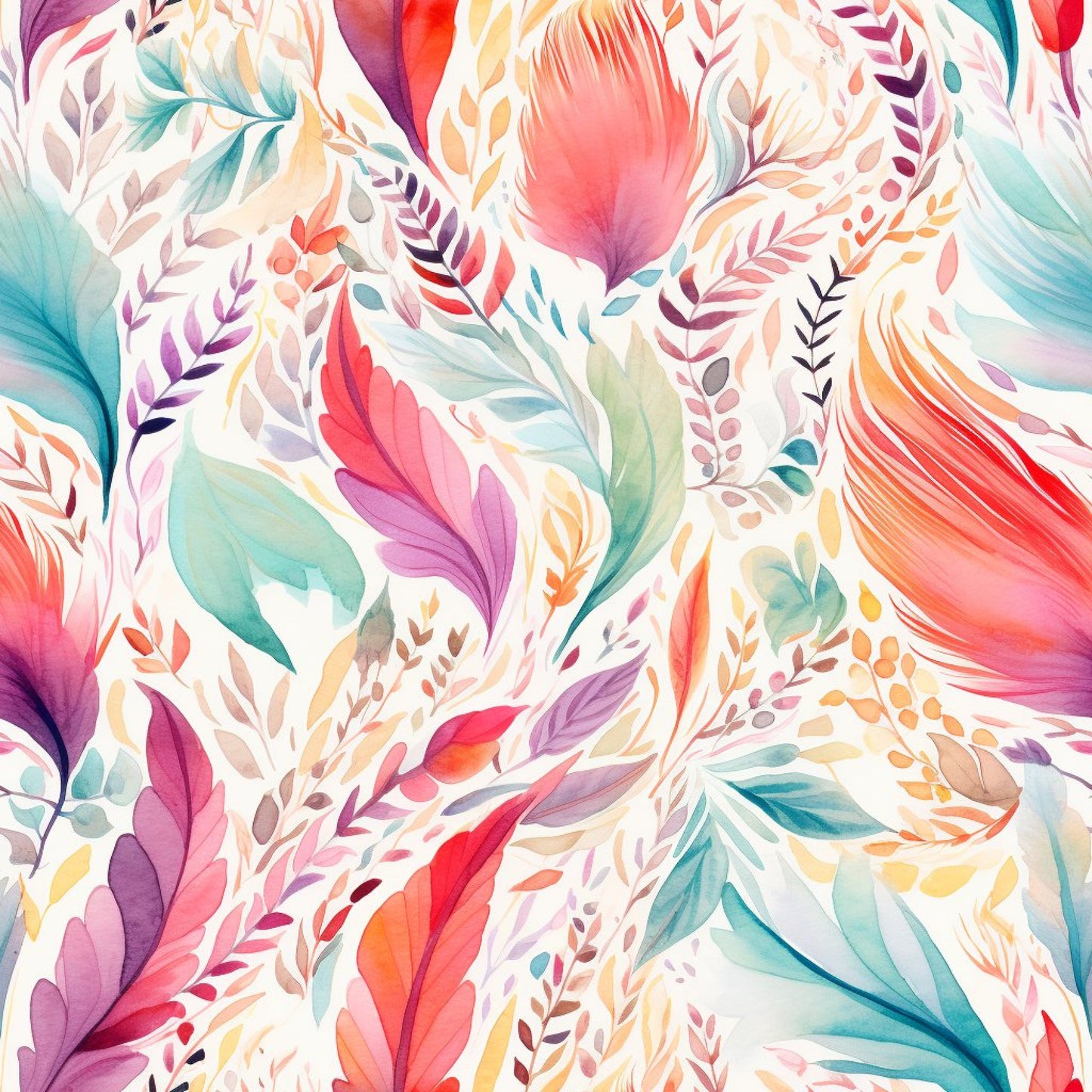 Beige Boho Pattern 7 Quilting Cotton Fabric
