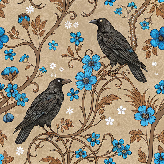 Birds of Prey Pattern 1 Quilting Cotton Fabric