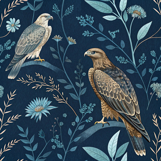 Birds of Prey Pattern 11 Quilting Cotton Fabric