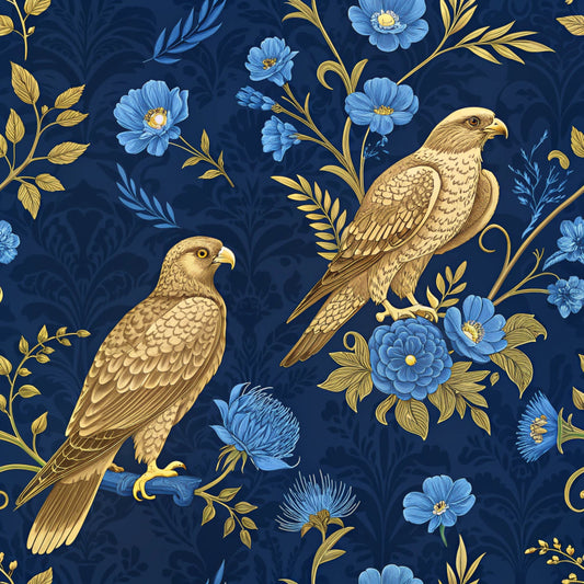 Birds of Prey Pattern 13 Quilting Cotton Fabric