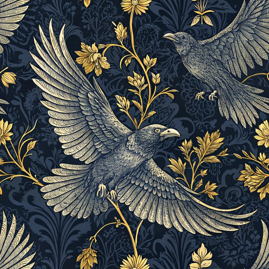 Birds of Prey Pattern 14 Quilting Cotton Fabric