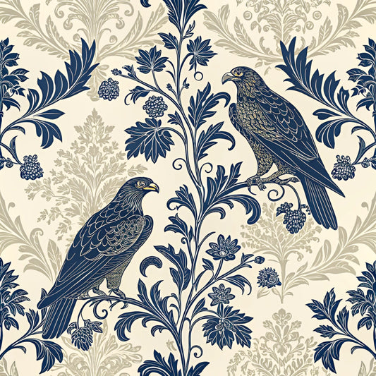Birds of Prey Pattern 18 Quilting Cotton Fabric