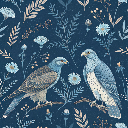 Birds of Prey Pattern 21 Quilting Cotton Fabric