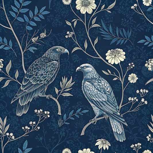 Birds of Prey Pattern 23 Quilting Cotton Fabric