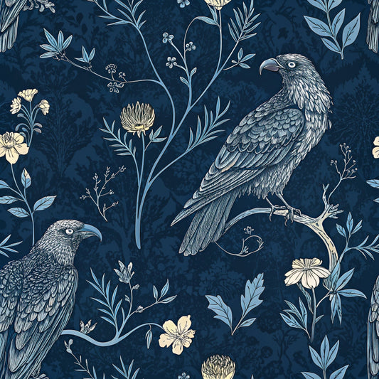 Birds of Prey Pattern 24 Quilting Cotton Fabric