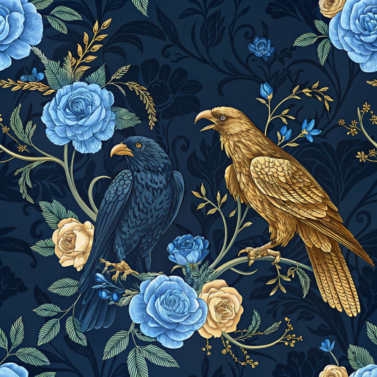 Birds of Prey Pattern 27 Quilting Cotton Fabric