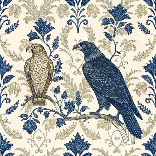 Birds of Prey Pattern 3 Quilting Cotton Fabric