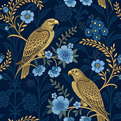 Birds of Prey Pattern 30 Quilting Cotton Fabric