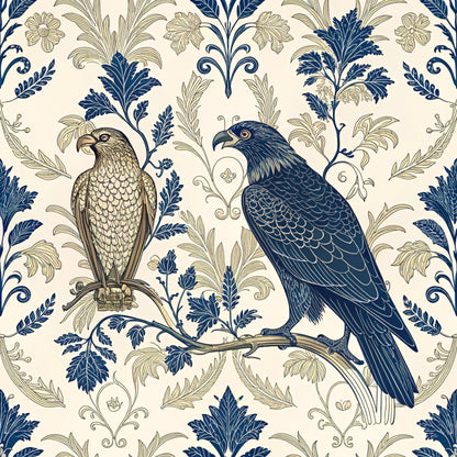 Birds of Prey Pattern 3 Quilting Cotton Fabric