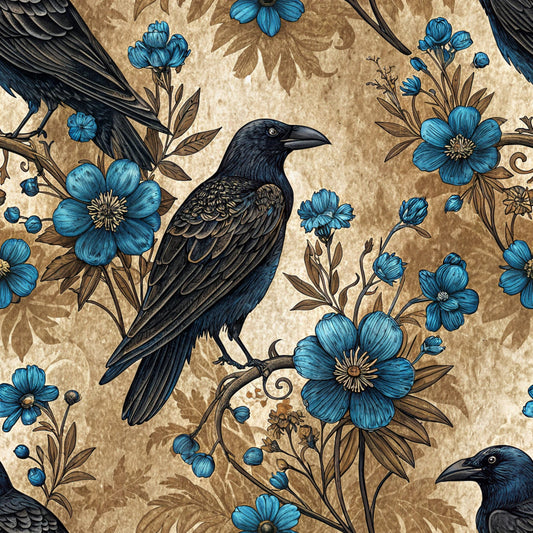 Birds of Prey Pattern 9 Quilting Cotton Fabric
