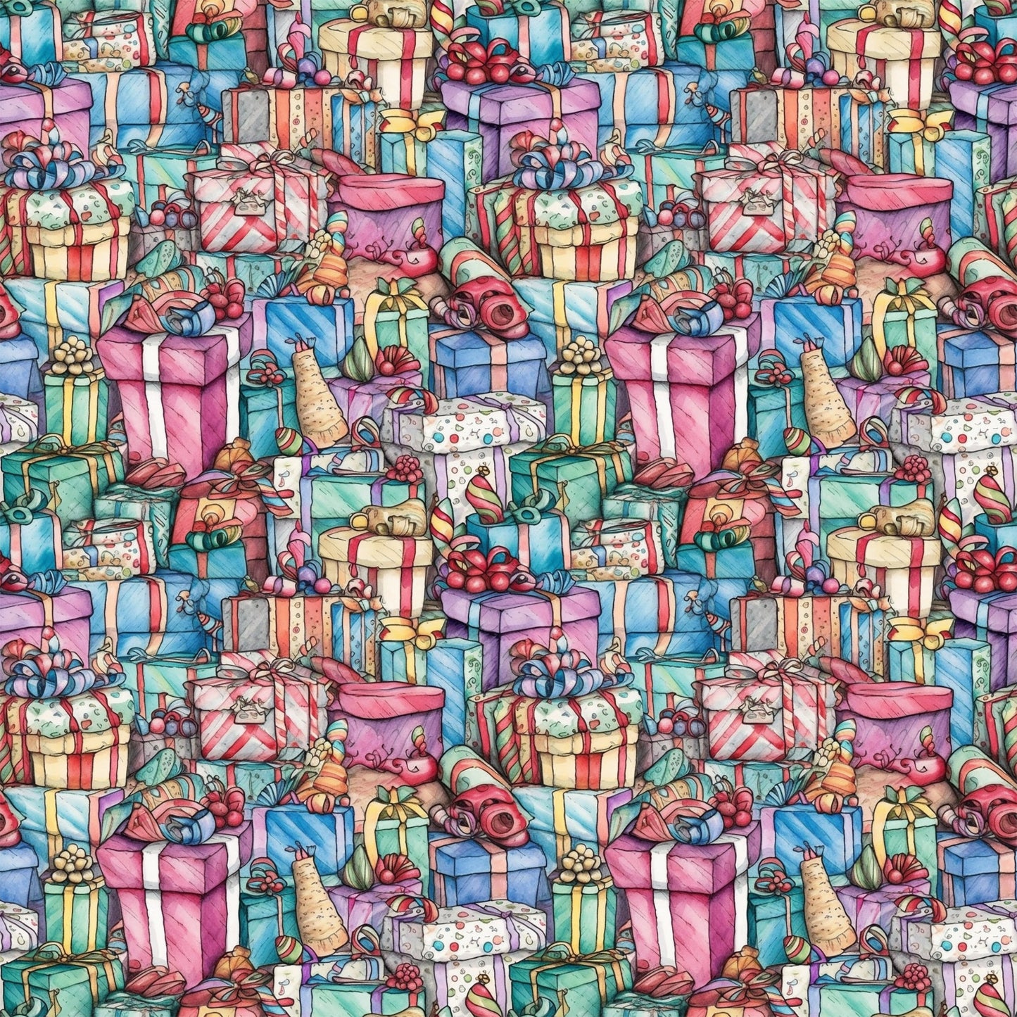 Birthday Bash Pattern 3 Quilting Cotton Fabric