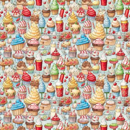 Birthday Bash Pattern 4 Quilting Cotton Fabric
