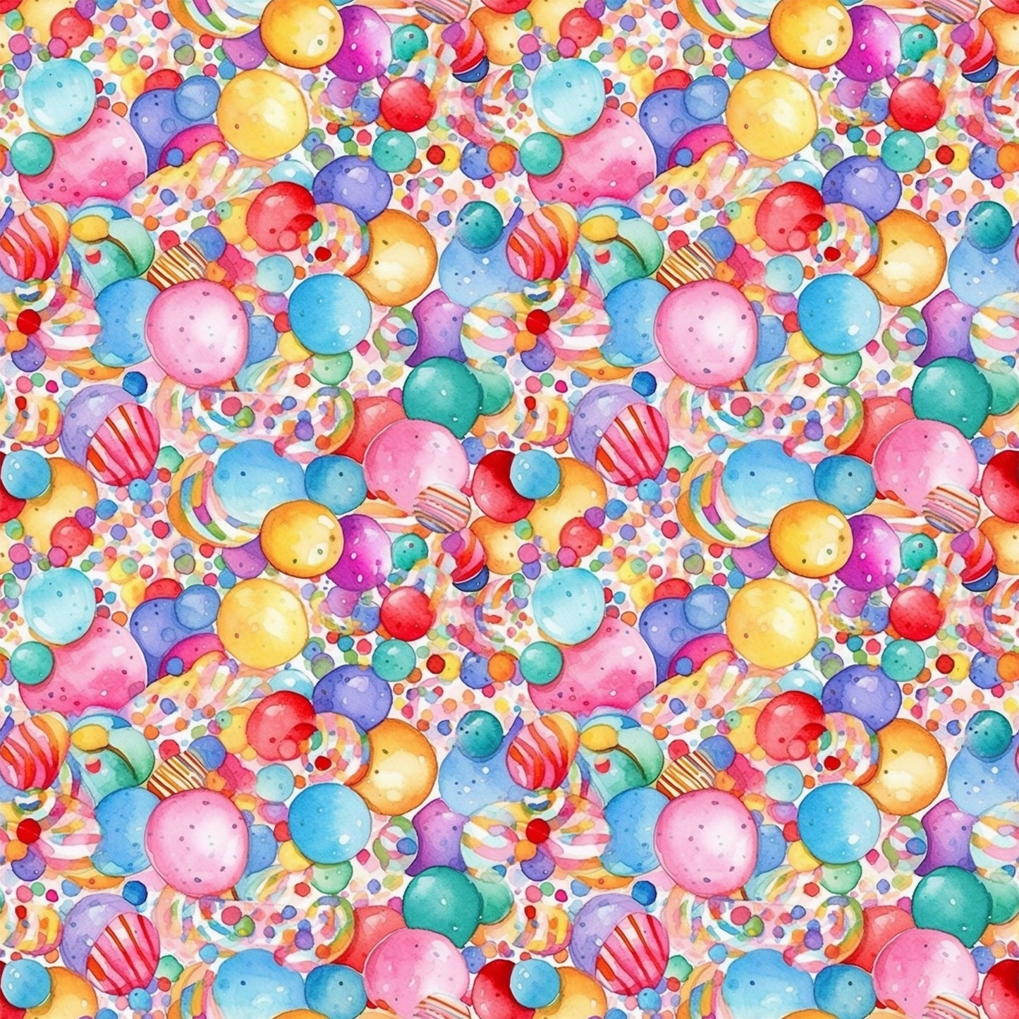 Birthday Bash Pattern 6 Quilting Cotton Fabric