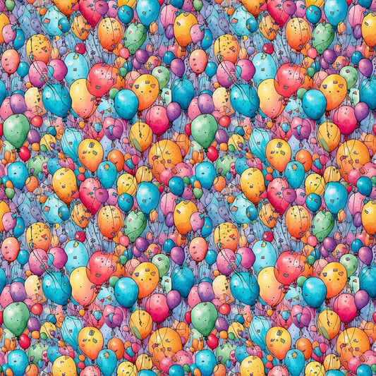 Birthday Bash Pattern 7 Quilting Cotton Fabric