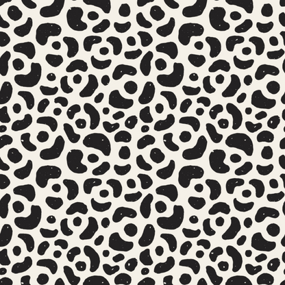 Black and White Doodles Pattern 13 Quilting Cotton Fabric