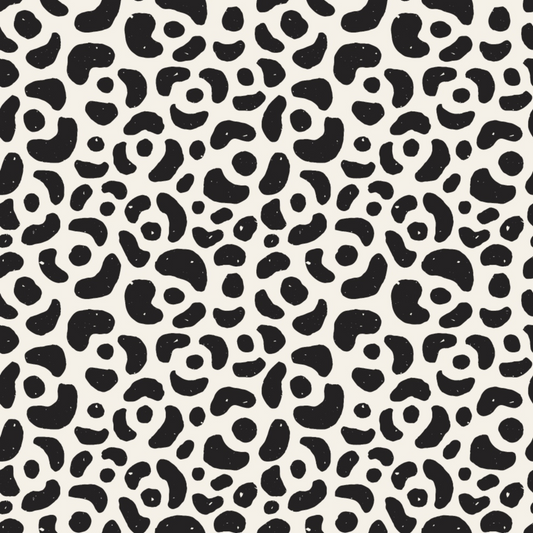 Black and White Doodles Pattern 13 Quilting Cotton Fabric