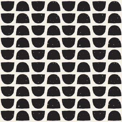 Black and White Doodles Pattern 15 Quilting Cotton Fabric