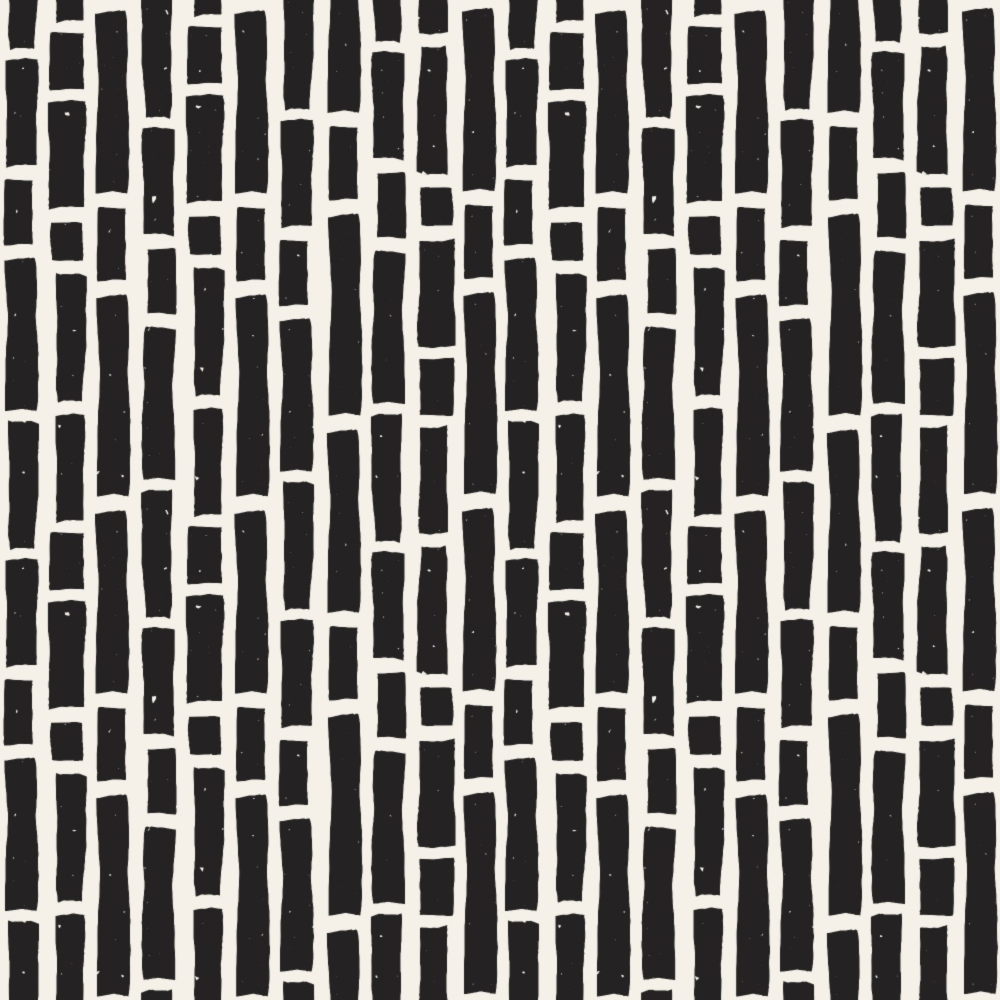 Black and White Doodles Pattern 6 Quilting Cotton Fabric