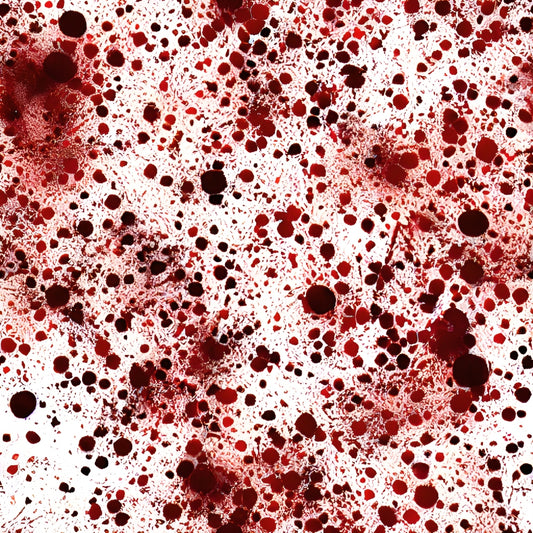 Blood Spatter Pattern 1 Quilting Cotton Fabric