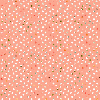 Bloom Time Polka Dots Quilting Cotton Fabric