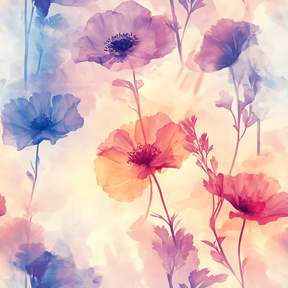 Blossom Mist Delight Pattern 14 Quilting Cotton Fabric