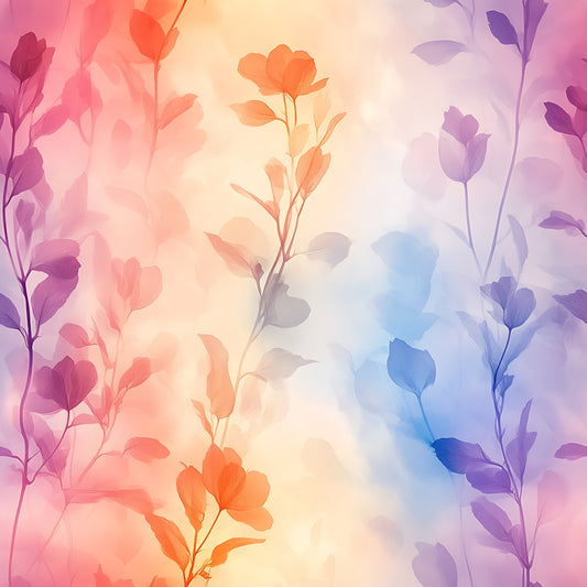 Blossom Mist Delight Pattern 8 Quilting Cotton Fabric