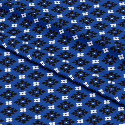 Blue Bandana Pattern 10 Quilting Cotton Fabric
