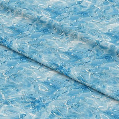 Blue Water Pattern 9 Quilting Cotton Fabric