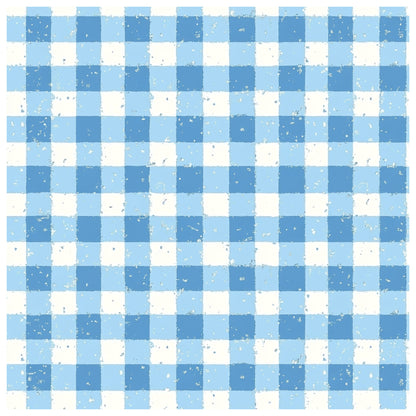 Blue Hydrangea Pastel Pattern 19 Quilting Cotton Fabric