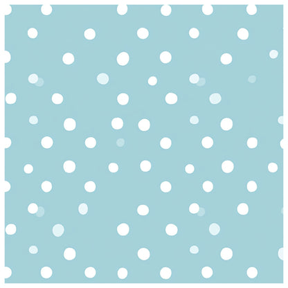 Blue Hydrangea Pastel Pattern 27 Quilting Cotton Fabric
