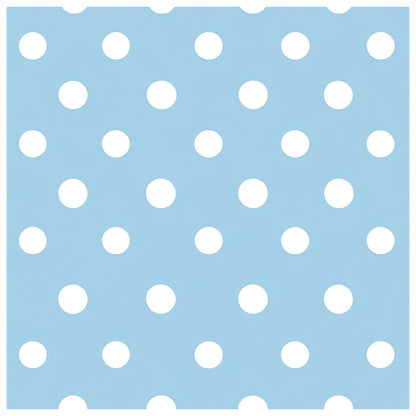 Blue Hydrangea Pastel Pattern 28 Quilting Cotton Fabric