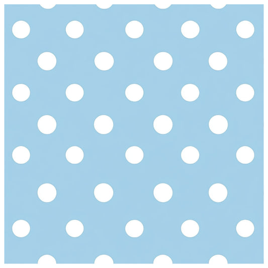 Blue Hydrangea Pastel Pattern 28 Quilting Cotton Fabric