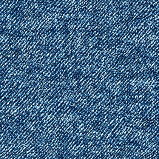 Blue Jean Denim Fabric Texture Pattern 6 Quilting Cotton Fabric