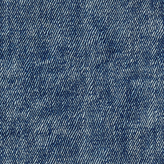 Blue Jean Denim Fabric Texture Pattern 9 Quilting Cotton Fabric