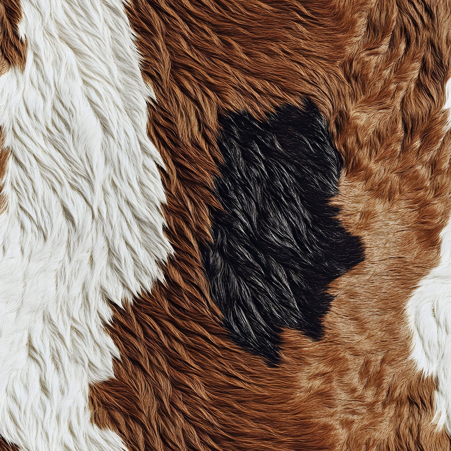 brown, white, black, cow hide, animal print, cowhide pattern, fur texture, cattle, farm animal, rustic, western, country style, quilting cotton, fabric panel, natural colors, livestock, ranch theme, animal skin, spotted pattern, bovine