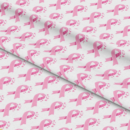 Breast Cancer Awareness Pattern 1 Quilting Cotton Fabric