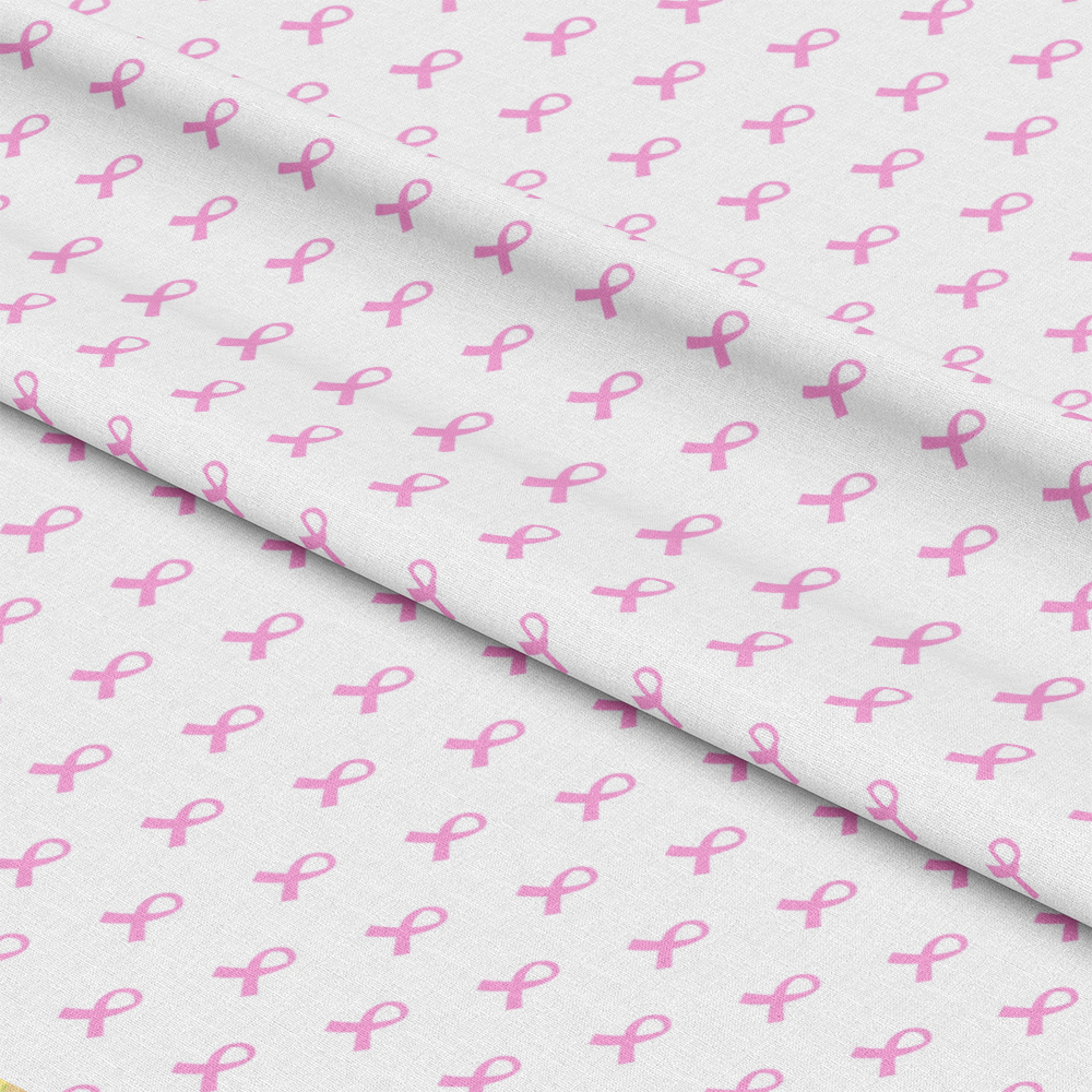 Breast Cancer Awareness Pattern 5 Quilting Cotton Fabric