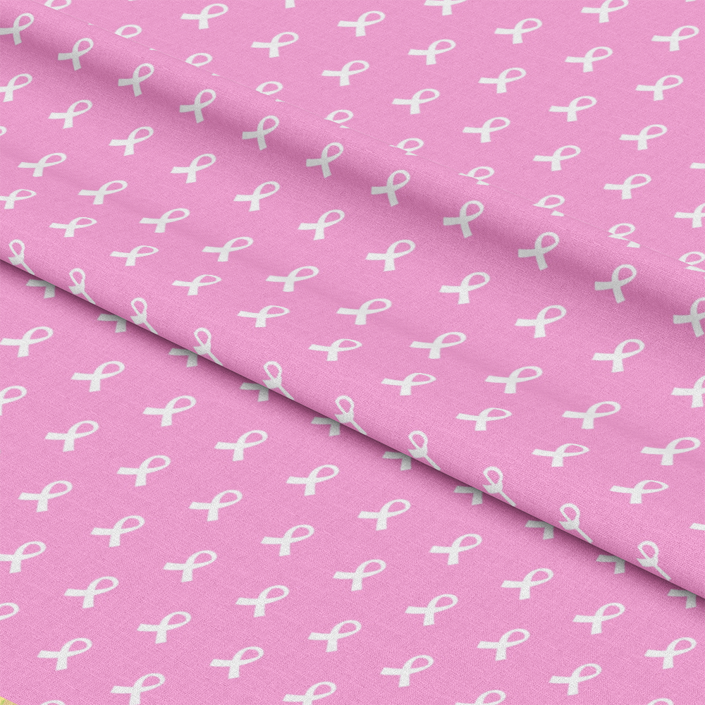 Breast Cancer Awareness Pattern 7 Quilting Cotton Fabric