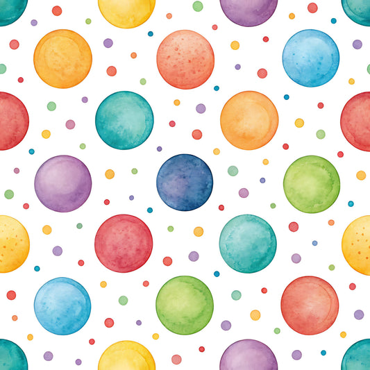 Bright Rainbow Pattern 11 Quilting Cotton Fabric