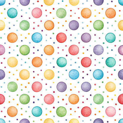 Bright Rainbow Pattern 14 Quilting Cotton Fabric