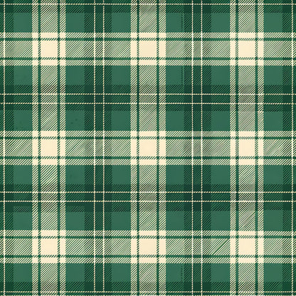 Buffalo Plaid Christmas Pattern 10 Quilting Cotton Fabric