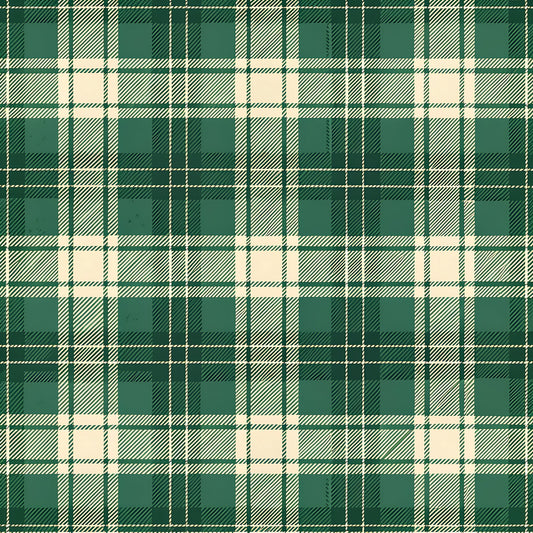 Buffalo Plaid Christmas Pattern 10 Quilting Cotton Fabric